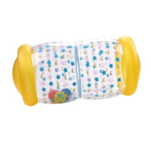 Vaguelly Baby Crawl Helper Plastic Crawling Training Tube Baby Toys for Hearing Touch Exercise