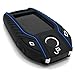 Silicone keycover BF for keys with Display Keycover Etui protective cover Remote Entry Fob Case (only Keyless Go) (black blue)