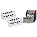 TV Jones Brian Setzer Universal Mount Chrome Pickup Set w/3 Sets of Strings and