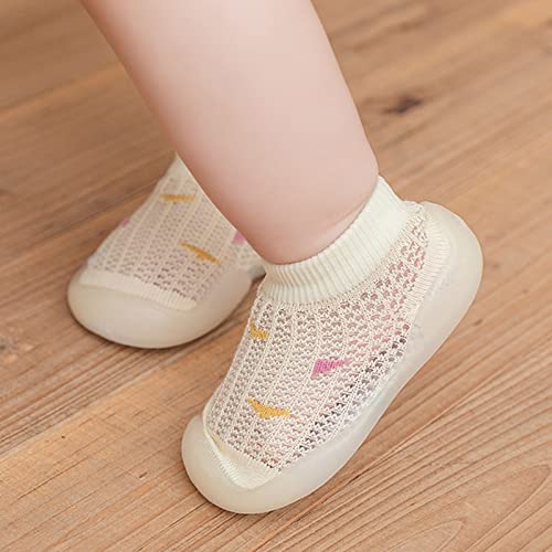 Shoes for Kids,Shoes for Kids Sock Shoes Anti-Slip Fuzzy Slipper Breathable Home Boy Shoes 0-3 Years3