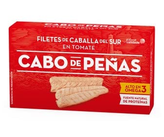 CABALLA DEL SUR EN TOMATE EN FILETES CABO DE PEÑAS LATA DE 53 G.