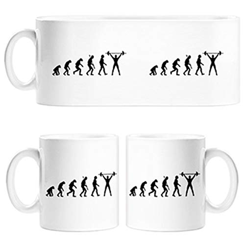 Diver Tazas Taza Crossfit Evolution la evolución del Crossfit - Cerámica