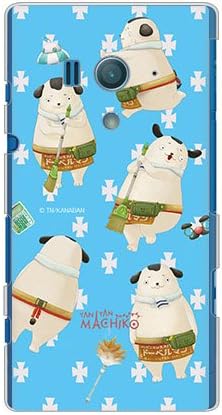 Yanyan Machiko Series Mamol Blue (Clear) / for Raku-Raku Smartphone Premium F-09E/docomo DFJ09E-PCCL-152-MB35 image 4