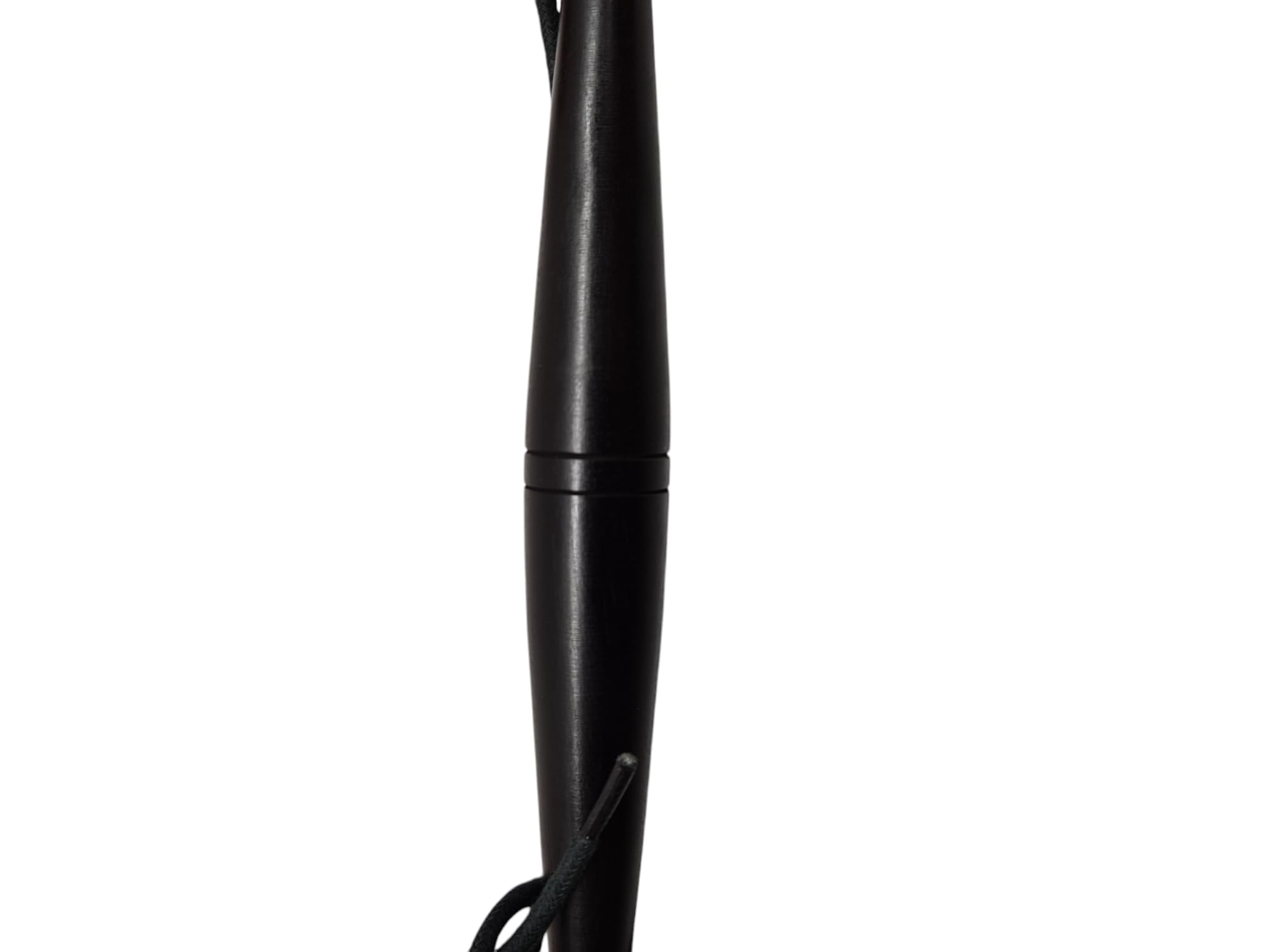 Hayman 157-D Kastagnetten mit Griff aus Ebenholz – Doppel-Stielkastagnette für Profis & Anfänger – Länge 35 cm, Breite 6 cm – Hochwertige Klanghölzer für Flamenco & Percussion