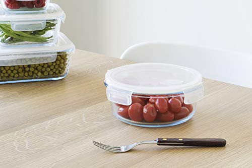 Pebbly PKV-3SROB Set di 3 Piatti/contenitori