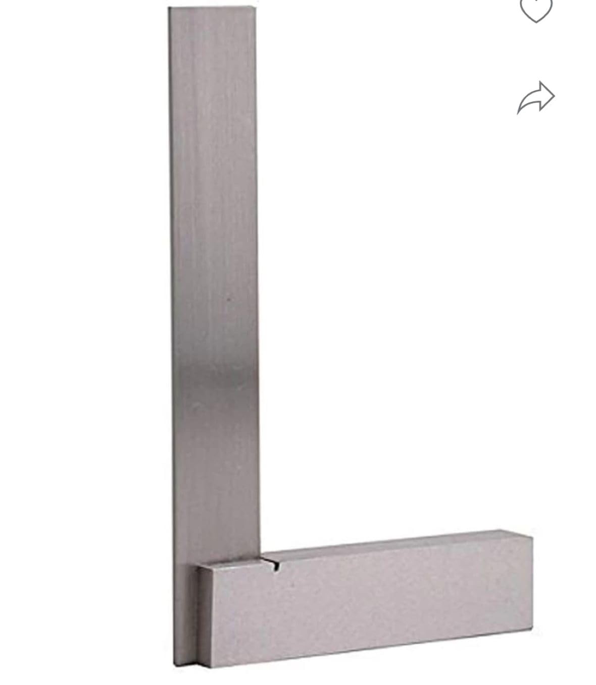 TRI-SQUARE 12INCH (300MM) FOR ENGINEERING AND CARPENTRY MEASURES RIGHT ANGLE OR 90 DEGREE L SHAPED STEEL TRI-SQUARE HAND TOOL (PACK OF 1)