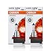 Osram H11 64211L+ DOT Original Standard Halogen Bulb 12V 55W 3800K PGJ19-2 Made in Germany/Pack of 2