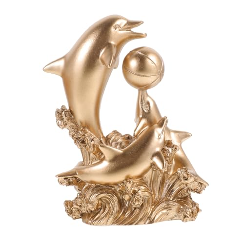 Dauphin décor unique et sculpture artistique pour intérieur élégant