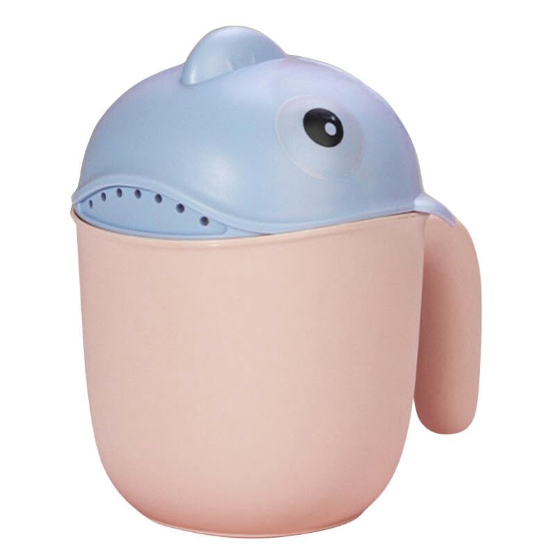 Baby Shampoo Rinser - Shampoo & Rinse Cup for Baby Hair Wash - Bath Toys Included