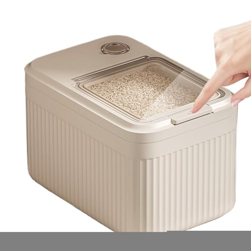 Generico Contenitore per Alimenti per Animali - Contenitore Ermetico A Tenuta d'Aria per Alimenti - Distributore Di Snack Per Farina Di Soia Cereali Conigli Fienile Garage