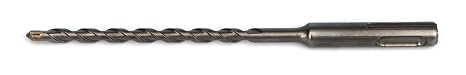 1 Count SDS-Plus Rotary Hammer Drill Bit, 3/16 x 6 for Masonry, Concrete, Brick & Cinder Block