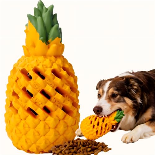 Indestructible Pineapple Dog Toy - Gaint Aggressive Chewers Training