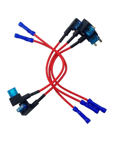 5 Pack 12V Car Add-a-Circuit Fuse TAP Adapter
