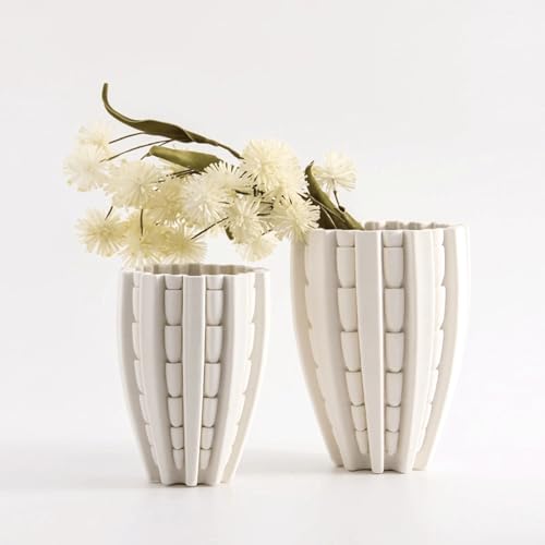 Vase en céramique pour table de salon ou étagère vase de table chic - 4