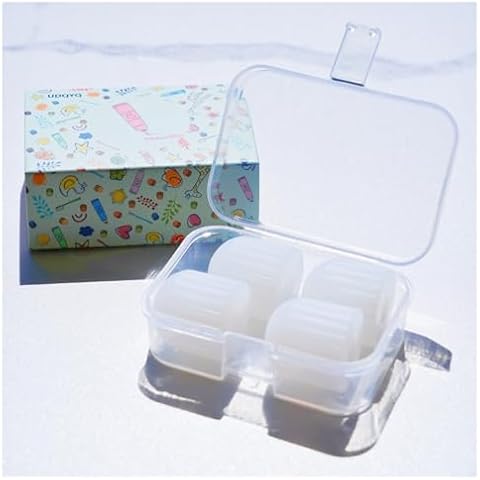 UDQYQ Self Closing Toothpaste Caps - Silicone Toothpaste Cap, Mess-Free Toothpaste Pump, Toothpaste Caps for Kids, Adults, Toothpaste Dispenser Squeezer Lids for Bathroom Accessories Cover