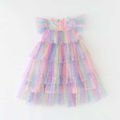 Toddler Baby Girl Tutu Tulle Princess Summer Dress+Flower Headband Party Photoshoot2