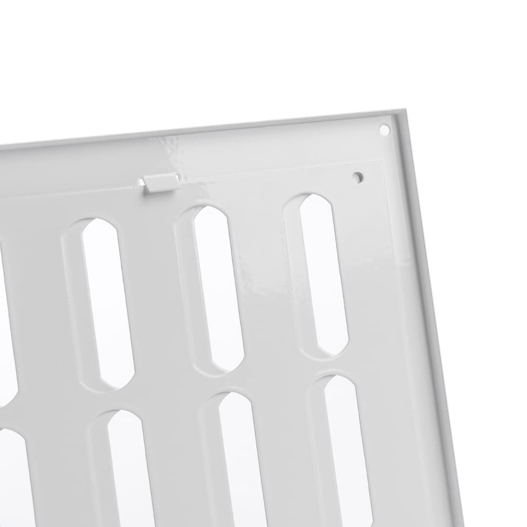 300x150mm biała kratka przesuwna z blachy stalowej - kratka wentylacyjna kratka wentylacyjna kratka wentylacyjna