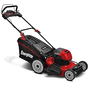 Energizer EZ40VTDE46TN Accu-grasmaaier, 40 V, Twin System – maaioppervlak 600 m² – maaibreedte 46 cm – container 60 l – dubbele Li-ion-accu – borstelmotor – gereedschap voor tuin en gazon