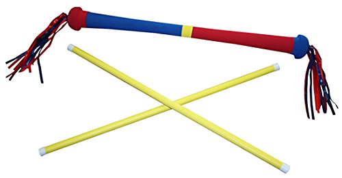 Ensemble de bâtons du diable en mousse Softee - rouge/bleu - TU - Sport Ensemble de bâtons du diable en mousse Softee - rouge/bleu - TU - Sport