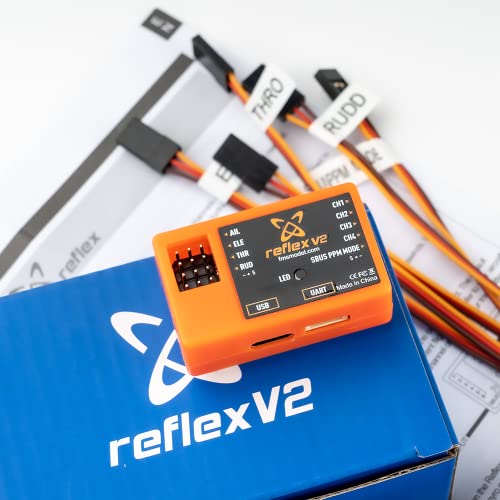 Fms Rc Airplane Reflex V2 Mini Gyro Flight Control System For Remote Control Aircraft Plane #TOP10