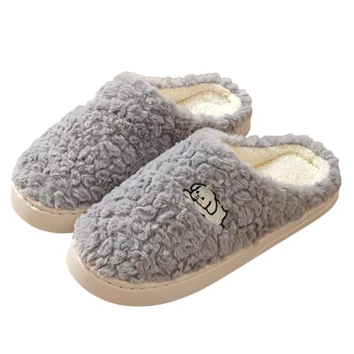Image of DRUNKEN Slippers For Men Winter Sandals Casual Flats Home Footwear Man Girls Sliders Flip Flops Chappals Ladies Clogs Sleeper Slides Stylish Ortho Soft