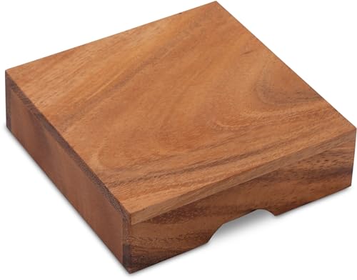 LOGOPLAY Solitär Gr. S - Solitaire - Steckspiel - Denkspiel - Knobelspiel - Geduldspiel - Logikspiel aus Holz - rote Stecker