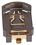 Non de piles : 1. Pro Power PP002087 Support de batterie CR2032 à montage en surface plat, Noir