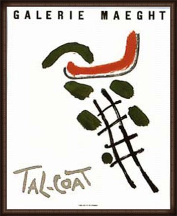 額装品/1959 - Maeght/ピエール タルコート/ポスター/インテリア Amazon.co.jp: ポスター ピエール タルコート 1959 - Maeght 額装品