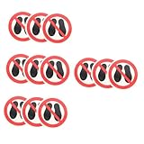 Attention : peut être fixé sur n'importe quelle surface lisse, matériau autocollant, forte viscosité, pas facile à déchirer.