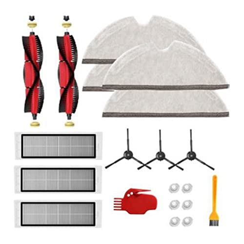 Vacuum Cleaner Replacement Parts Main Brush Side Brush Filter Suitable Fit For Xiaomi Rock Sweeper S6 S60 S65 S5 MAX Vacuum cleaner parts
