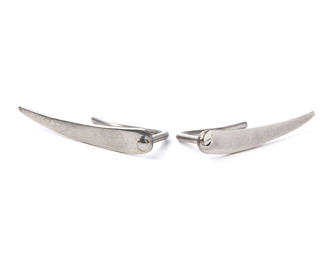 925 silver, Elf Ear Climbers Minimal, Ear Cuff Silver Earrings, Ear Crawlers Small For womens (B09RVS4BK3) Amazon Price History, Amazon Price Tracker