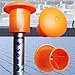 250 Pieces Rebar Mushroom Safety Caps | For Rebar #3 to #8 | Concrete Stakes Orange T- Posts Caps Building Construction Rebar Protection Stakes