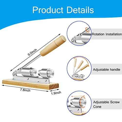 Nutcrackers For Nuts, Nut Crackers For Pecans, Heavy Duty Nut Cracking Tools, Adjustable Pecan Cracker Sheller, Hofhtd Pecan Nut Cracker Opener Tool For Walnuts Pecans Hazelnuts Almonds Brazil Nuts #TOP5