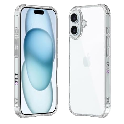 Capa Anti Impactos Airbag Capinha Compatível com iPhone 16 (Transparente, iPhone 16)