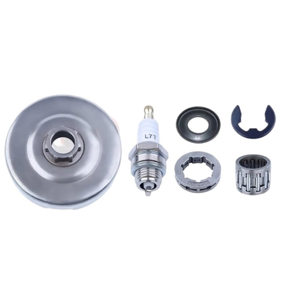 Kit de embrague de tambor 6 en 1 para motosierras H372 371 y 365