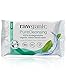 RAWGANIC Refreshing Makeup removing Facial Wipes, Aloe Vera, Organic ALL Natural Chemical Free 25-Count