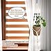 Macrame plant hanger with Daisies | Hanging plant holder | Macrame Plant hangers outdoor and indoor hanging planters Plant stand indoor Boho Decor hanging planter stand/plant shelf (Cloudy Day)