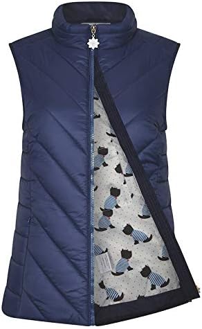 DallaswearLadies Gilet | Warm Padded Women's Bodywarmer | Comfortable and Lightweight But Warm Women's Bodywarmer with Zip Pockets and Full Zip Closure