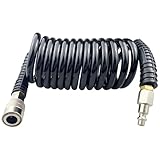 Darnassus Polyurethane Recoil Air Hose, Air Compressor Hose with 1/4