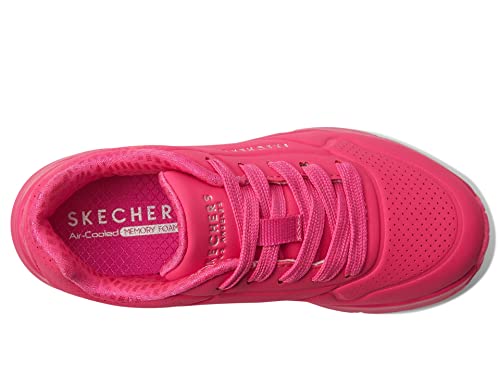 Image of Skechers Girl Uno Gen1 Shimmer Away Lace Up Shoe