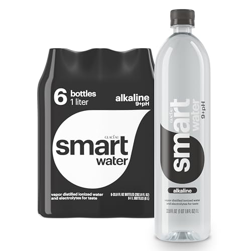 Smartwater alkaline with antioxidant 1L 6pk