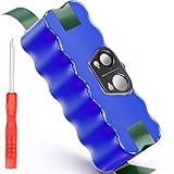 Morpilot Batteria Xlife 5500mAh 14,4V Ni-MH per iRobot Roomba 500 600 700 Serie 800 e R3, Scooba 4500 Robot Aspirapolvere
