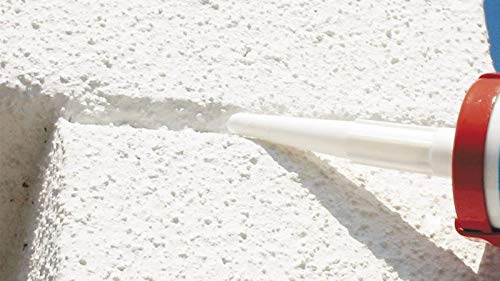 beko Strukturdicht 310 ml weiß-strukturiert, Körnung 3 grob Putz-, Fassade-, Mauerwerk Rissabdichtung 230 333