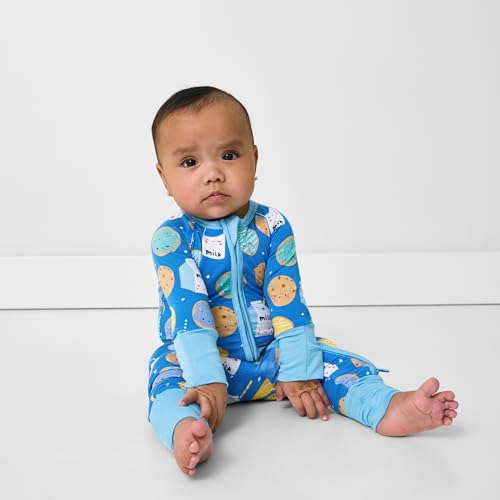 Image of Little Sleepies Pajamas for Baby Boys & Girls, Viscose from Bamboo Baby Pajamas, Sleepers, 2-Way Zipper PJs