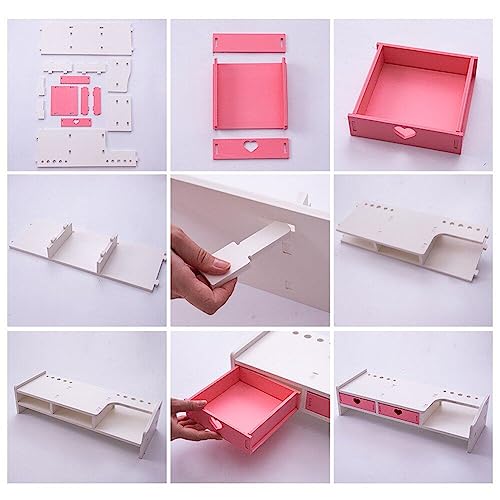 Support de surveillance pour ordinateur portable et rangement de bureau - 3