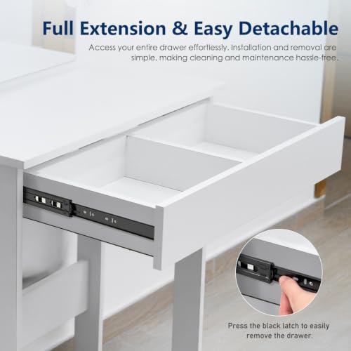 Ravinte Drawer Slides 16 Inch 1 Pairs (2 pcs) Full Extension Glides by Ravinte - Used condition - Image 5