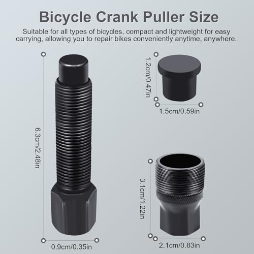 image for LBOKLING Crank Puller, Bike Crank Removal Tool, Crank Puller Bike Tool