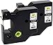 Produktbild Yellow Yeti 2x Schriftband D1 45013 S0720530 schwarz auf weiß 12mm x 7m Etikettenband kompatibel für DYMO LabelManager PnP 160 210D 280 360D 420P 500TS MobileLabeler & LabelWriter 450 Duo