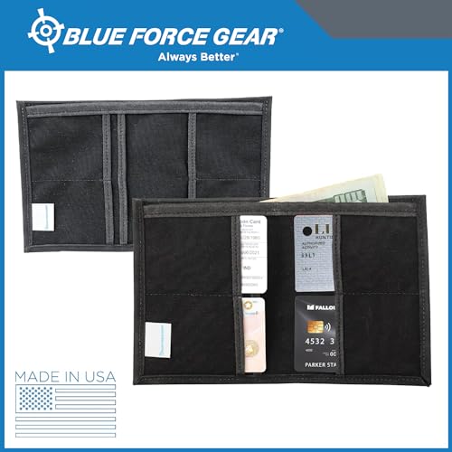 Blue Force Gear Lightweight Wallet for Men with ULTRAcomp Material - Black4