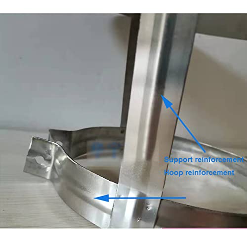 Capot de cheminée de ventilation en acier inoxydable durable pour toit